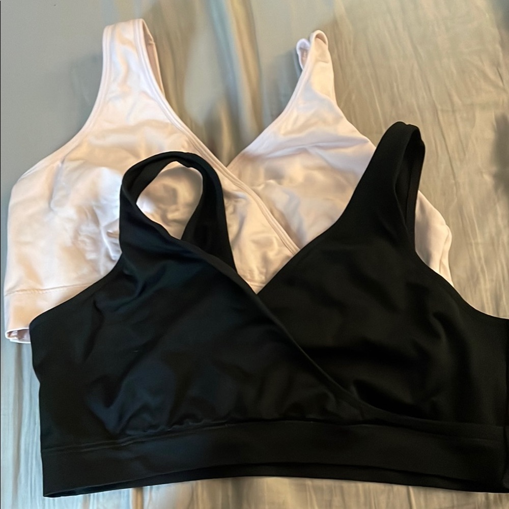 Nursing bralettes, size XL, EUC